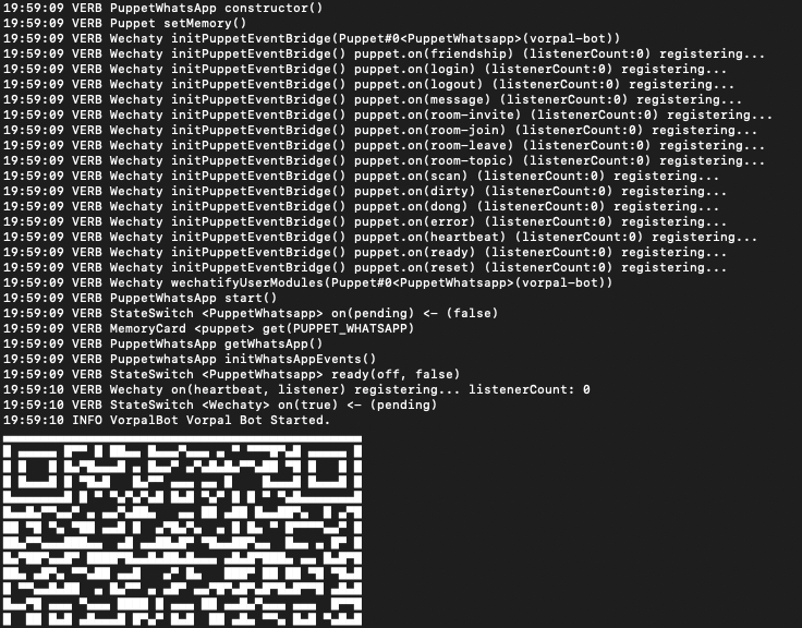 Wechaty Vorpal Hacker News QR Code